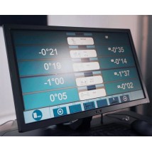 AchsvermessungWMS 8-Sensor- Achsmessgerät CL 101-2S - Standard-Variante mit PC und Fahrwagen